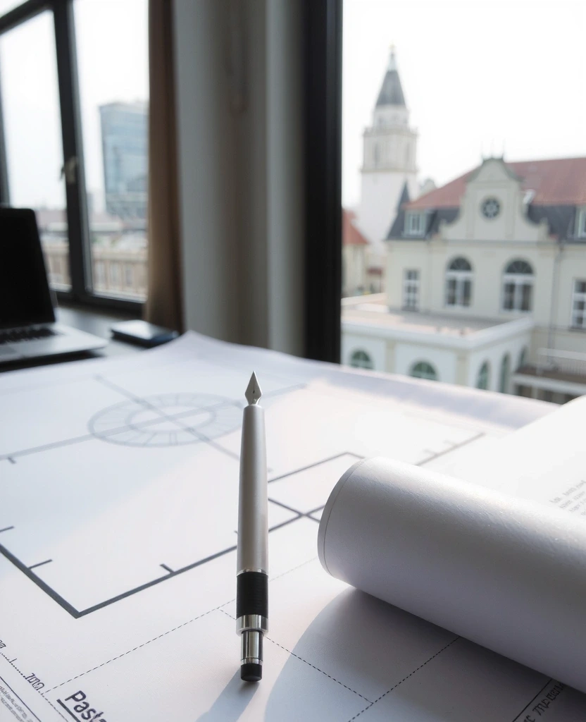 Architektonische Zeitplanung